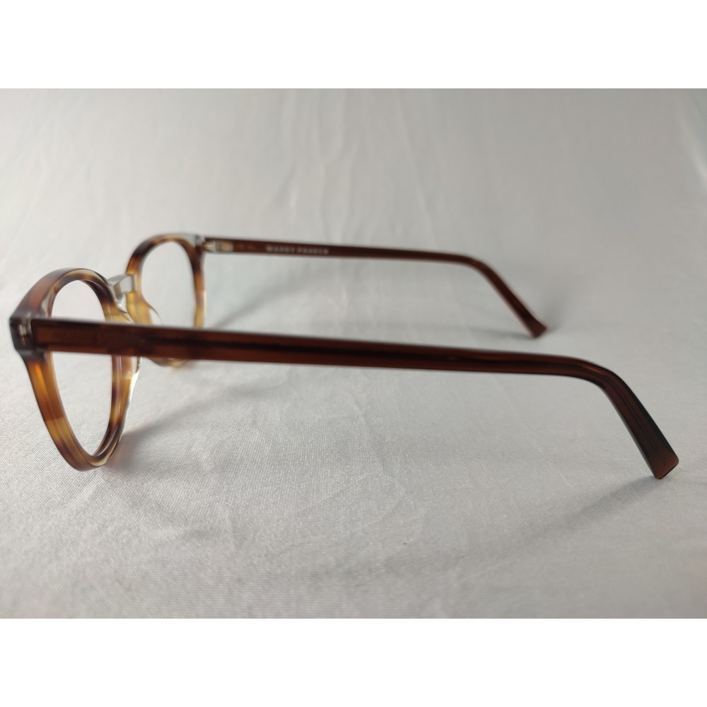 Warby Parker Carlton M 438 Tortoise Eyeglasses Frames 51-17-145 Made in Italy - Picture 3 of 13